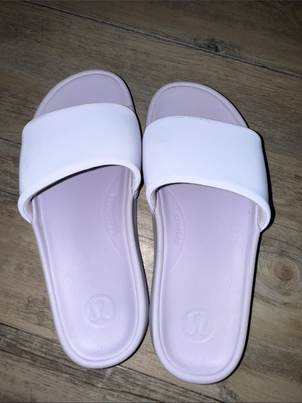 lululemon athletica Light Purple Slide Sandals